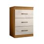 Imagem de Cômoda com 3 Gavetas 61x88cm Vitória Moval