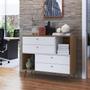Imagem de Cômoda com 4 gavetas e 2 nichos 110CM