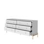 Imagem de Cômoda com 6 Gavetas Jasper - Branco