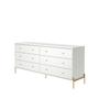 Imagem de Cômoda com 6 Gavetas Jasper - Branco