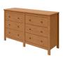 Imagem de Cômoda Com 6 Gavetas Maggiore Estrutura Mdf/mdp Móveis Lopas