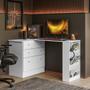 Imagem de Cômoda com Mesa Giratória Gamer - Qmovi