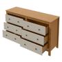 Imagem de Cômoda Horizontal Maggiore Amêndoa Clean Off White - Lopas