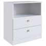 Cômoda Infantil Aconchego 2 Gavetas Branco - Completa Móveis Imagem de Cômoda Infantil Aconchego 2 Gavetas Branco - Completa Móveis