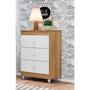 Imagem de Cômoda Infantil Ternura Com 3 Gavetas Quarto Infantil 