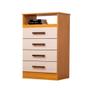 Imagem de Cômoda Jessica em MDF com 4 Gavetas Acp Móveis