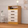 Imagem de Cômoda Jessica em MDF com 4 Gavetas Acp Móveis