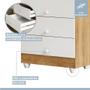Imagem de Cômoda Lia Soft em MDF com 4 Gavetas Tigus Baby
