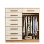 Imagem de Cômoda  New Verona 8 Gavetas 2 Portas Com e Cabide