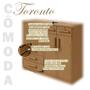 Imagem de Cômoda Sapateira Ambiente Toronto Amêndoa Clean - Lopas