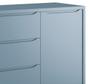 Imagem de Cômoda Sapateira Classic New Azul Fosco com Natural - Reller