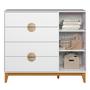 Imagem de Cômoda Sapateira Ipe Quarto com 4 Gavetas e 1 Porta