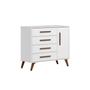 Imagem de Cômoda Sapateira Q Encanto Retro Branco - Qmovi