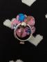 Imagem de Compatível Pop Socket 2 In 1 Suporte Anel Para Celular Metal Aço