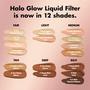 Imagem de Complexion Booster e.l.f. Filtro de líquido Halo Glow 3 leve/médio