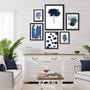 Imagem de Composição Quadros Decorativos ArtesAzuis - com vidro