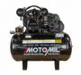 Imagem de Compressor 140lbs 2HP Monofásico 110/220V 100L CMV-10/100 Motomil