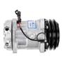 Imagem de Compressor AC Mod Sanden 7H15 2V 8Fix Vert 8/10 12V (TCCI)