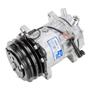 Imagem de Compressor AC Mod Sanden 7H15 2V 8Fix Vert 8/10 12V (TCCI)