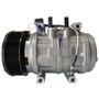 Imagem de Compressor Ar Cond Denso 10p15 Passante 12v Polia 8pk 120mm