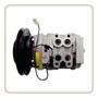 Imagem de Compressor Ar Condicionado Automotivo Modelo 10P15 Compatível Toyota Bandeirantes 24Volts Polia de 1 Canal tipo A.