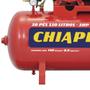Imagem de Compressor de ar 10 pés 110L 2 hp 140 libras monofásico - 10/110 RED - Chiaperini
