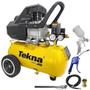 Compressor de Ar 2,5HP 8 Pés 22L Lubrificado 127V CP8525T TEKNA Imagem de Compressor de Ar 2,5HP 8 Pés 22L Lubrificado 127V CP8525T TEKNA