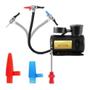 Compressor De Ar Automotivo 12v Mini Code Techone com Manometro Imagem de Compressor De Ar Automotivo 12v Mini Code Techone com Manometro