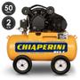 Imagem de Compressor De Ar Chiaperini Rex.t 10pes 50l 2cv Com Rodas