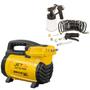 Compressor de Ar Direto Portatil Cs-5,3 Jet Master 500w + Kit Pintura Schulz Imagem de Compressor de Ar Direto Portatil Cs-5,3 Jet Master 500w + Kit Pintura Schulz