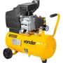 Imagem de Compressor de Ar Elétrico Portátil Profissional MCV216 Monofásica 21.6L 2cv 220V 60Hz Leve Vonder amarelo