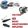 Imagem de Compressor de Ar Para Pneu Carro Caminhao Van Moto Onibus Portatil Pratico 12V Veicular Pequeno