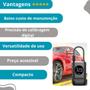 Imagem de Compressor Digital Portátil 150 PSI  Ideal para Pneus de Carro e Moto