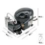 Imagem de Compressor EL70C Compatível com Refrigerador Electrolux TW42S (127V)