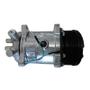 Imagem de Compressor modelo 5H14 8 Orelhas 24V Polia 8PK 120,8mm R134a