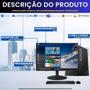 Imagem de Computador Completo Fácil Office, Intel Core i5, 8GB RAM, SSD 480GB, Monitor LED 20 polegadas, mouse, teclado, bivolt, Windows 10 Pro