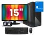 Imagem de Computador Completo Intel Core I3 8gb M.2 256gb Monitor Led 15  W10