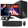 Imagem de Computador Completo Intel Core I3 8gb Ssd 120gb Monitor 15 W10