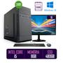 Imagem de Computador Completo Intel Core I5 8gb Ssd 480gb C/ Monitor Led 15" Hdmi + Pacote Office e Windows 10