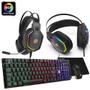 Imagem de Computador Completo RGB Intel Core i7 16GB SSD 512GB Kit Gamer Monitor LED 24" Windows 10 3green Colors