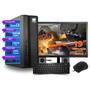 Imagem de Computador Completo Slim Core i3 16gb 120gb ssd sata kit teclado e mouse Monitor de 19" - PC Master 