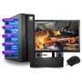 Imagem de Computador Completo Slim Core i3 16gb ssd 240gb kit teclado e mouse  Monitor de 19" - PC Master 