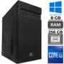 Imagem de Computador Core i3-2120, Memória RAM 8GB, SSD 256GB, GT-H61 Com Slot M2, Rede Gigabit, MT-32BK, Windows