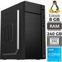 Imagem de Computador Core I3-3220,8G Ram,240G Ssd,Gt-H61 Slot M2,Linux