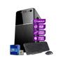 Imagem de Computador Core i3 4 4130 Ger 4gb ssd 128gb nvme kit teclado e mouse - PC Master