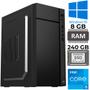 Imagem de Computador Core i5 2320, SSD 240GB, Memória Ram 8GB, Gab MT-34BK, GT H61-Slot M2 Nvme, Rede Gigabit, Windows 10