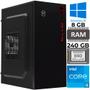 Imagem de Computador Core i5 3450, Memoria RAM 8GB, SSD 240GB, Rede Gigabit, Suporte M.2, Gab TGT-B110-PR01, Windows 10