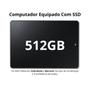 Imagem de Computador CPU Gamer Intel Core i7 H61 16GB DDR3 SSD 512GB Fonte 500W WiFi Windows