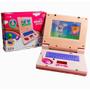 Imagem de Computador De Brinquedo  Educativo  Infantil  Eletrônico Com Som e Luzes Rosa