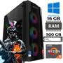 Imagem de Computador Gamer Amd Ryzen 5-5600Gt, Ssd 500Gb,Ram 16Gb,-W10